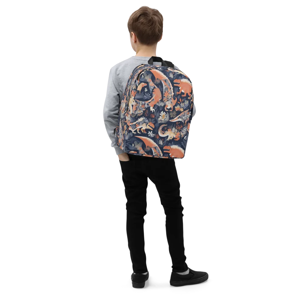 Fossil Garden on Minimalist Backpack — Right Front