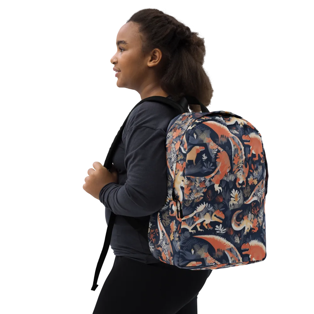 Fossil Garden on Minimalist Backpack — Right Front