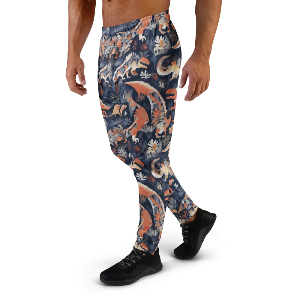 Fossil Garden on Men's Joggers — Left