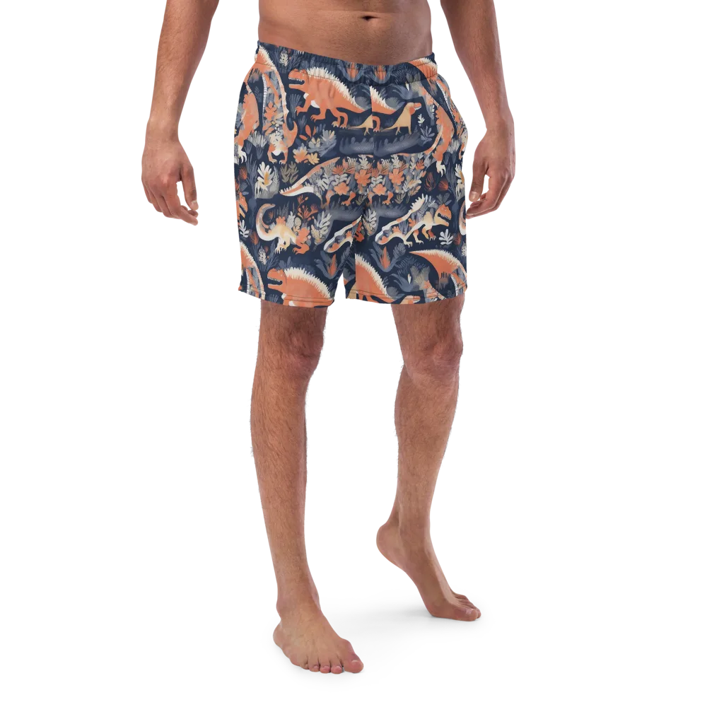Fossil Garden on Swim Trunks — Front