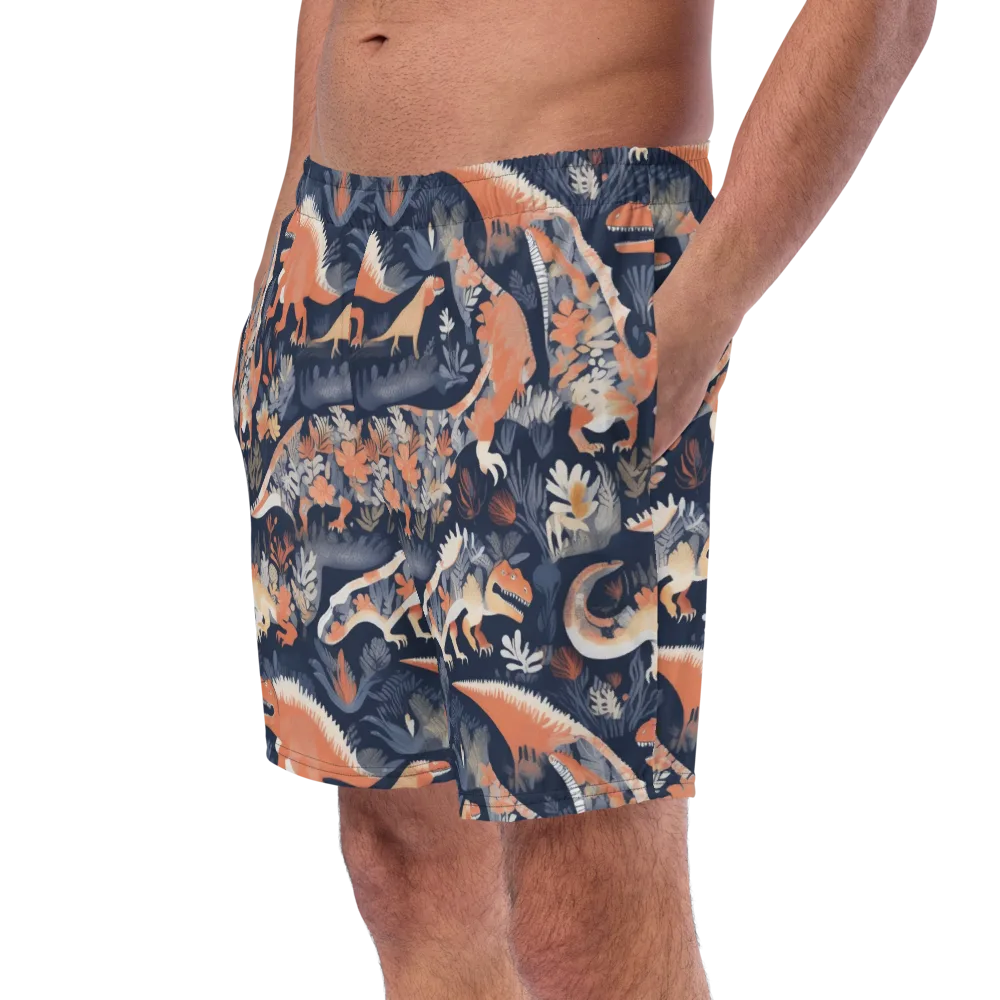 Fossil Garden on Swim Trunks — Left Front