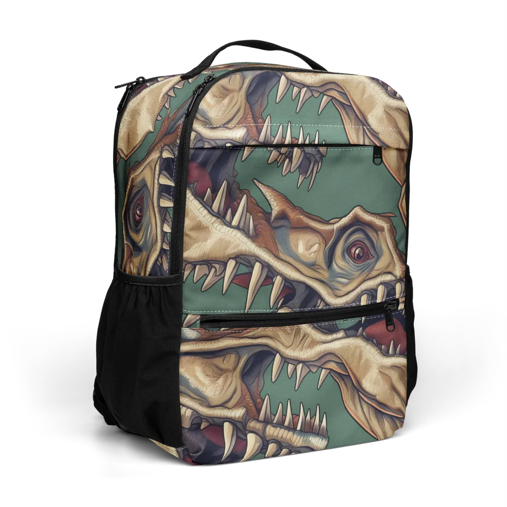 Cretaceous Clash on Utility Backpack — Right Front