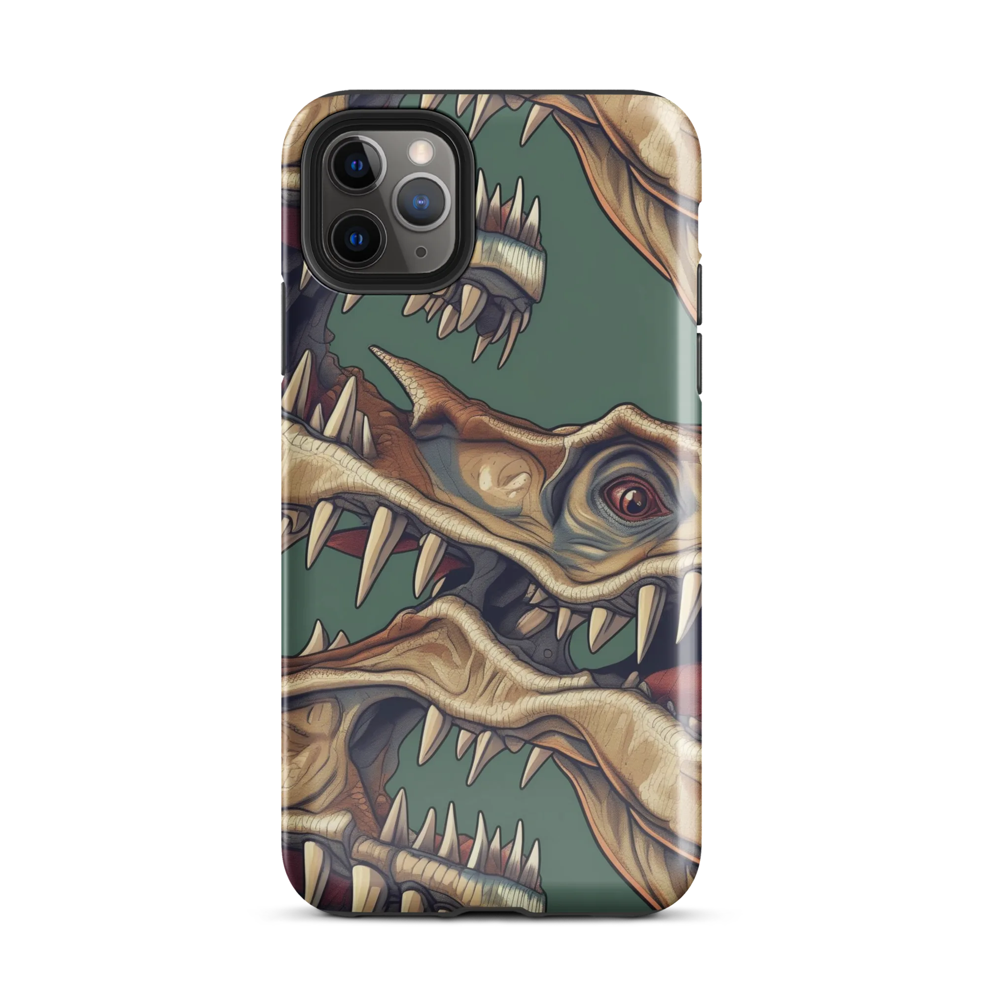 Cretaceous Clash on Tough Case for iPhone® — Front