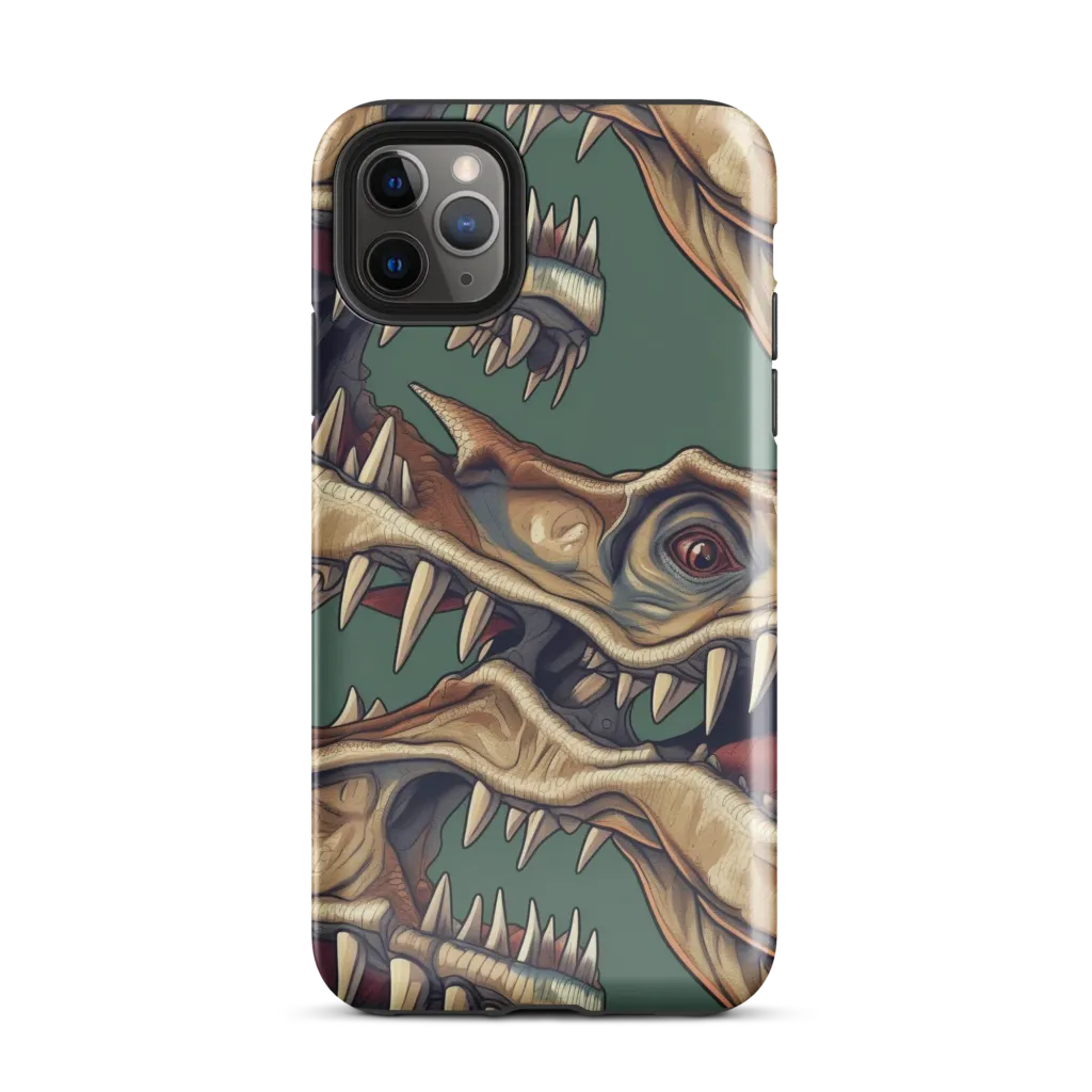 Cretaceous Clash on Tough Case for iPhone® — Front