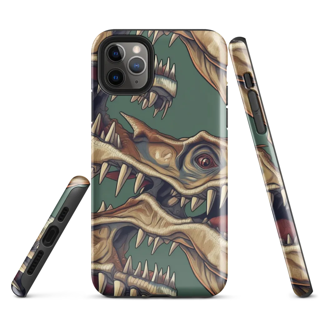 Cretaceous Clash on Tough Case for iPhone® — Front