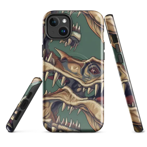 Cretaceous Clash on a MagSafe Tough Case for iPhone®
