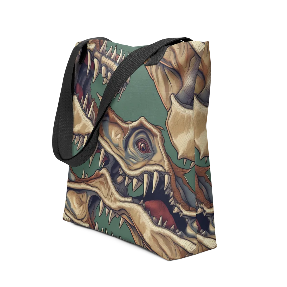 Cretaceous Clash on Tote Bag — Front