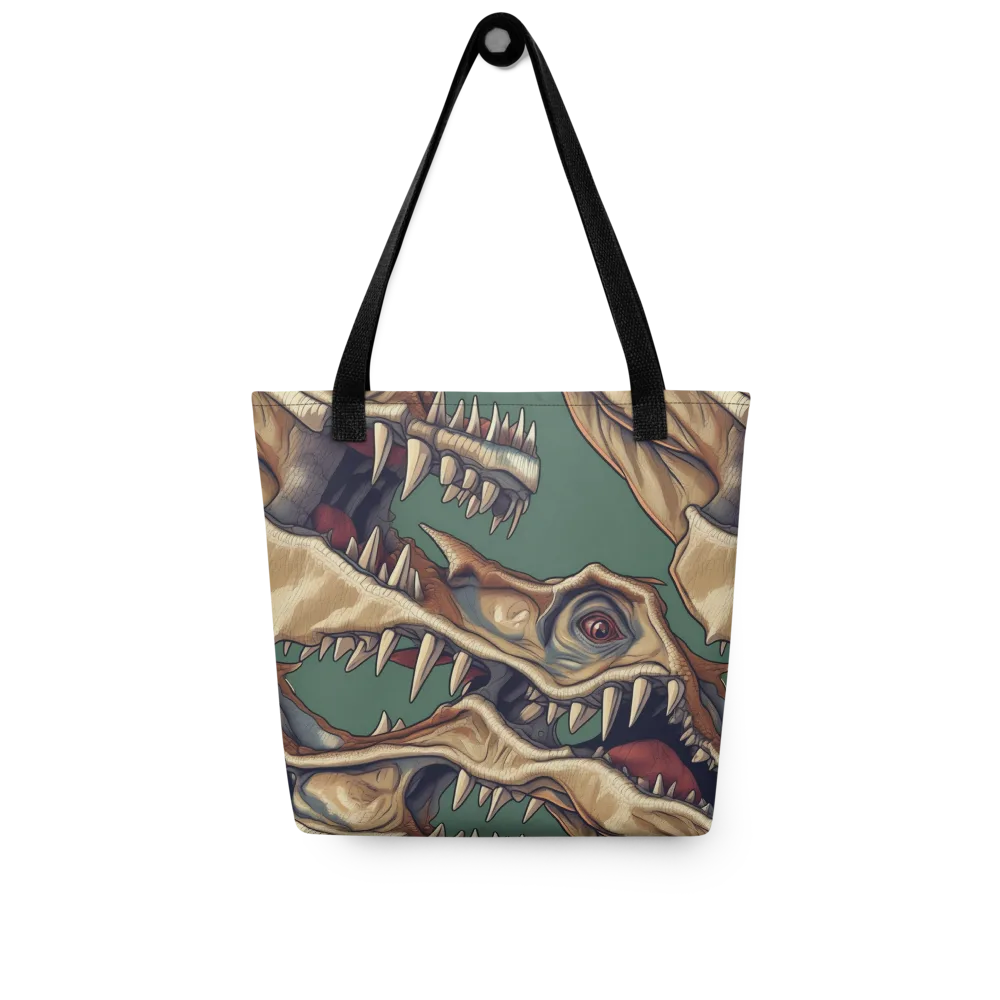 Cretaceous Clash on Tote Bag — Front