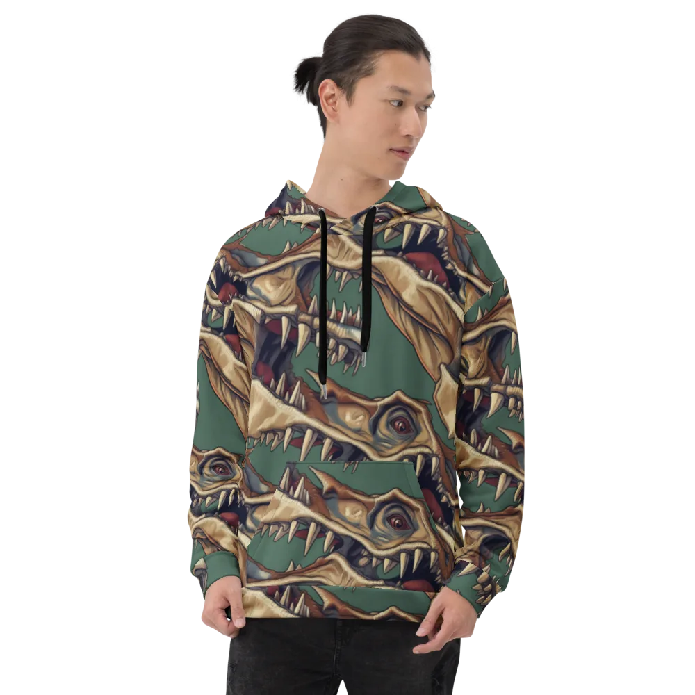 Cretaceous Clash on Hoodie — Front