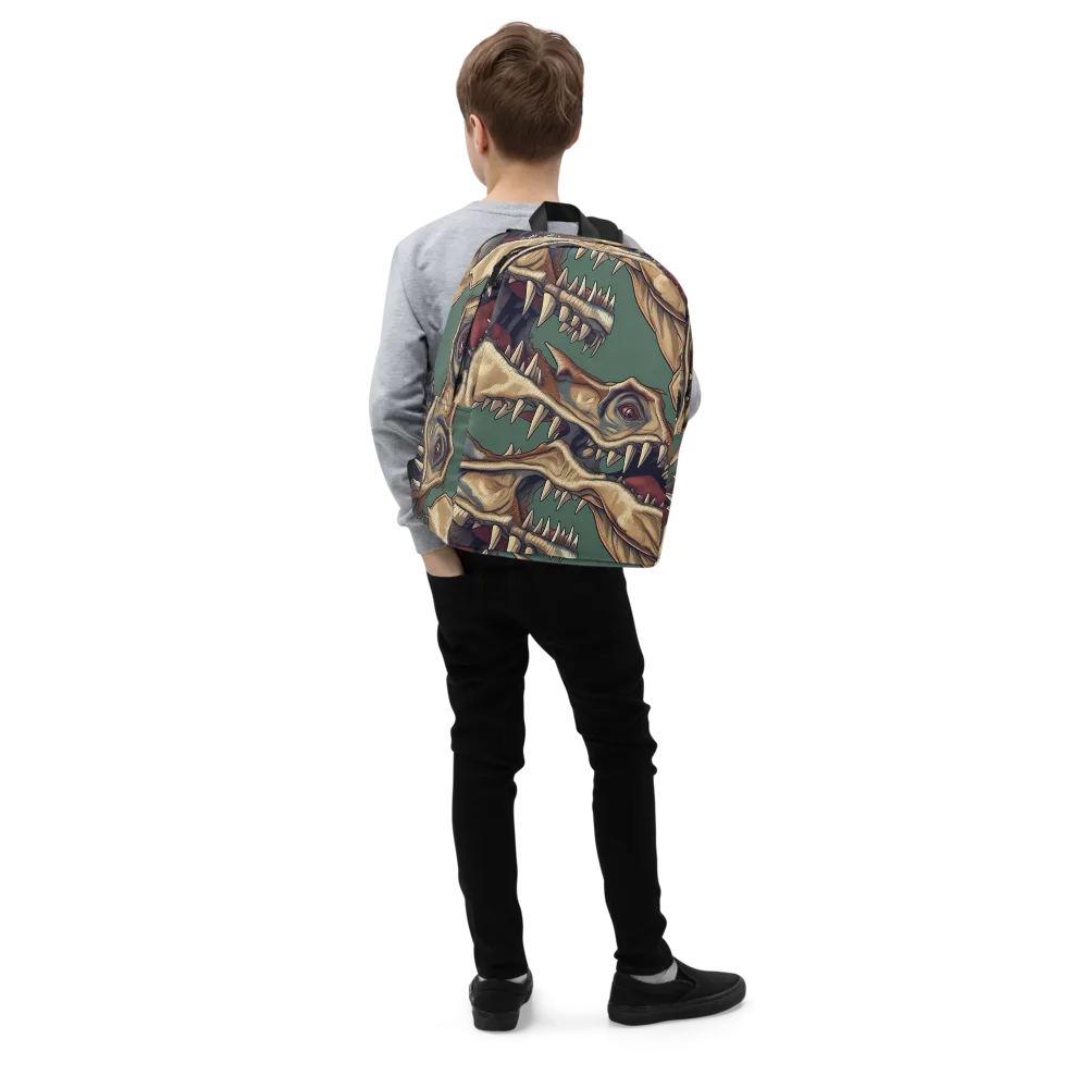 Cretaceous Clash on Minimalist Backpack — Right Front