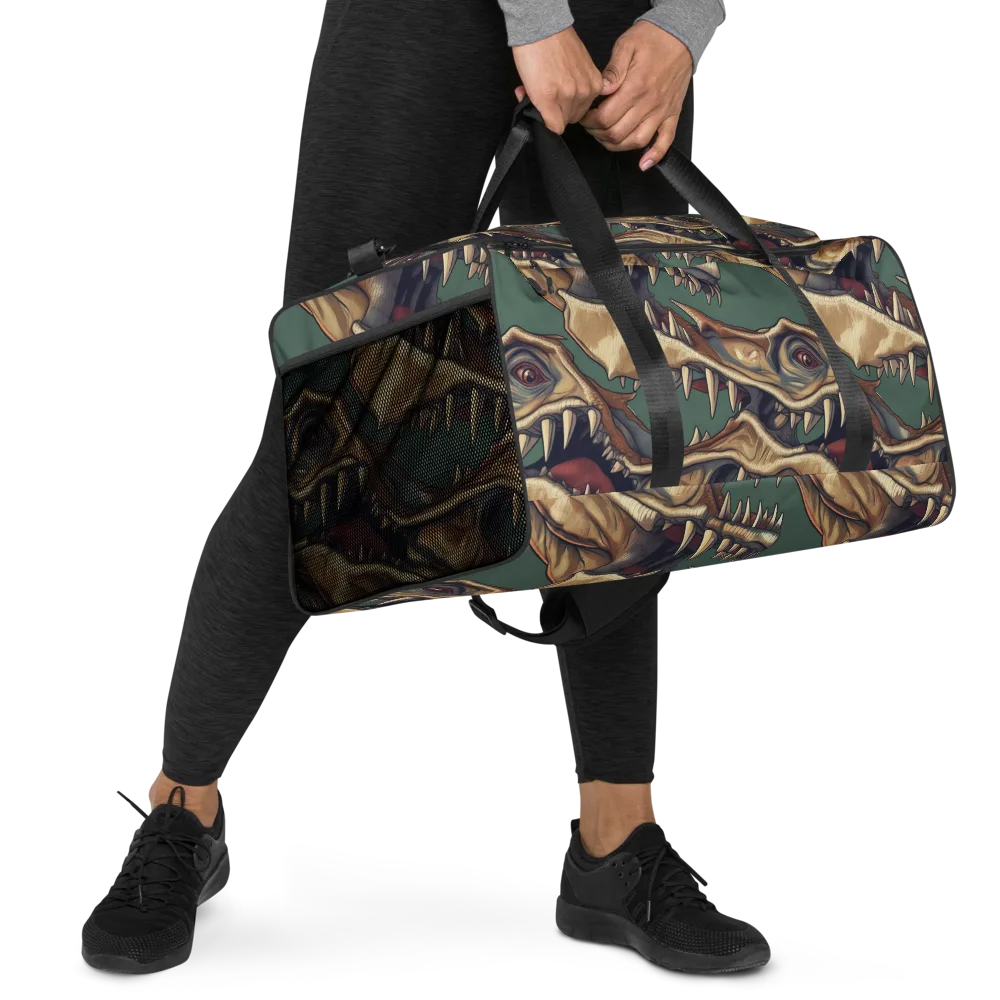 Cretaceous Clash on Duffle Bag — Right Front