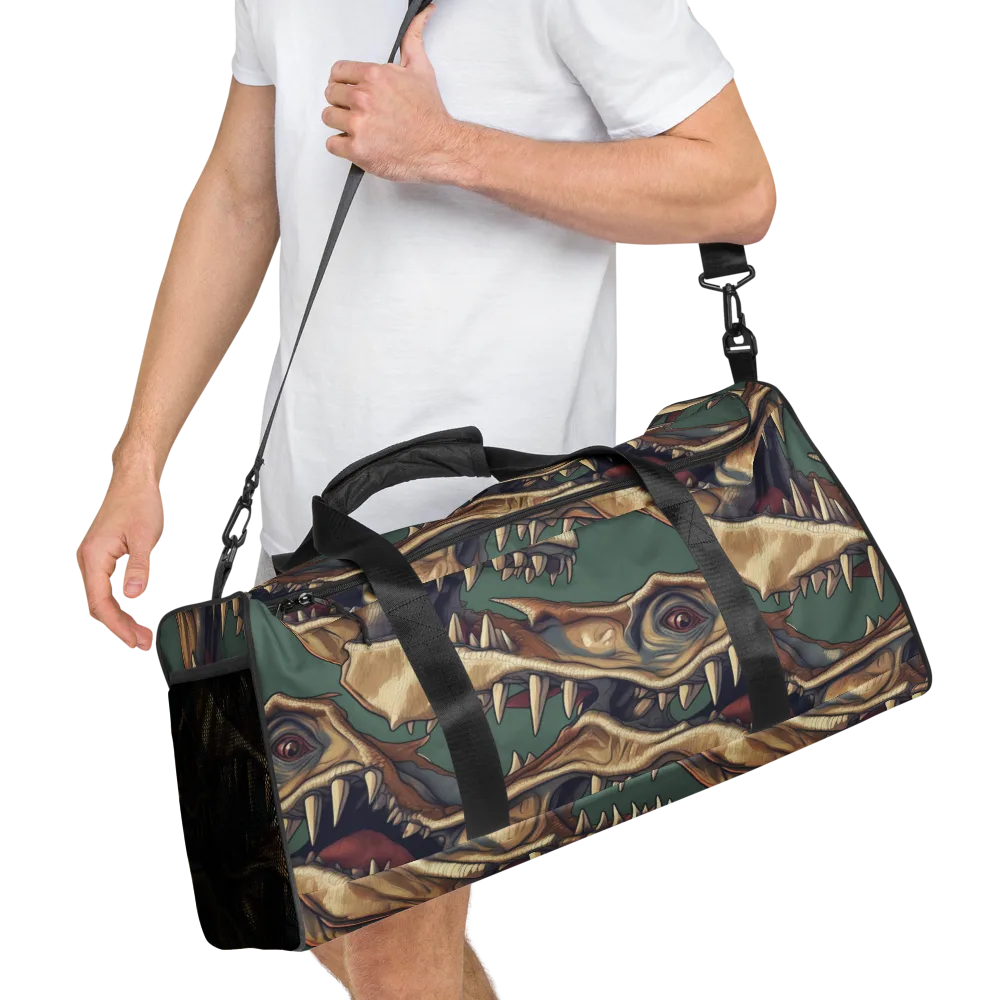 Cretaceous Clash on Duffle Bag — Right Front