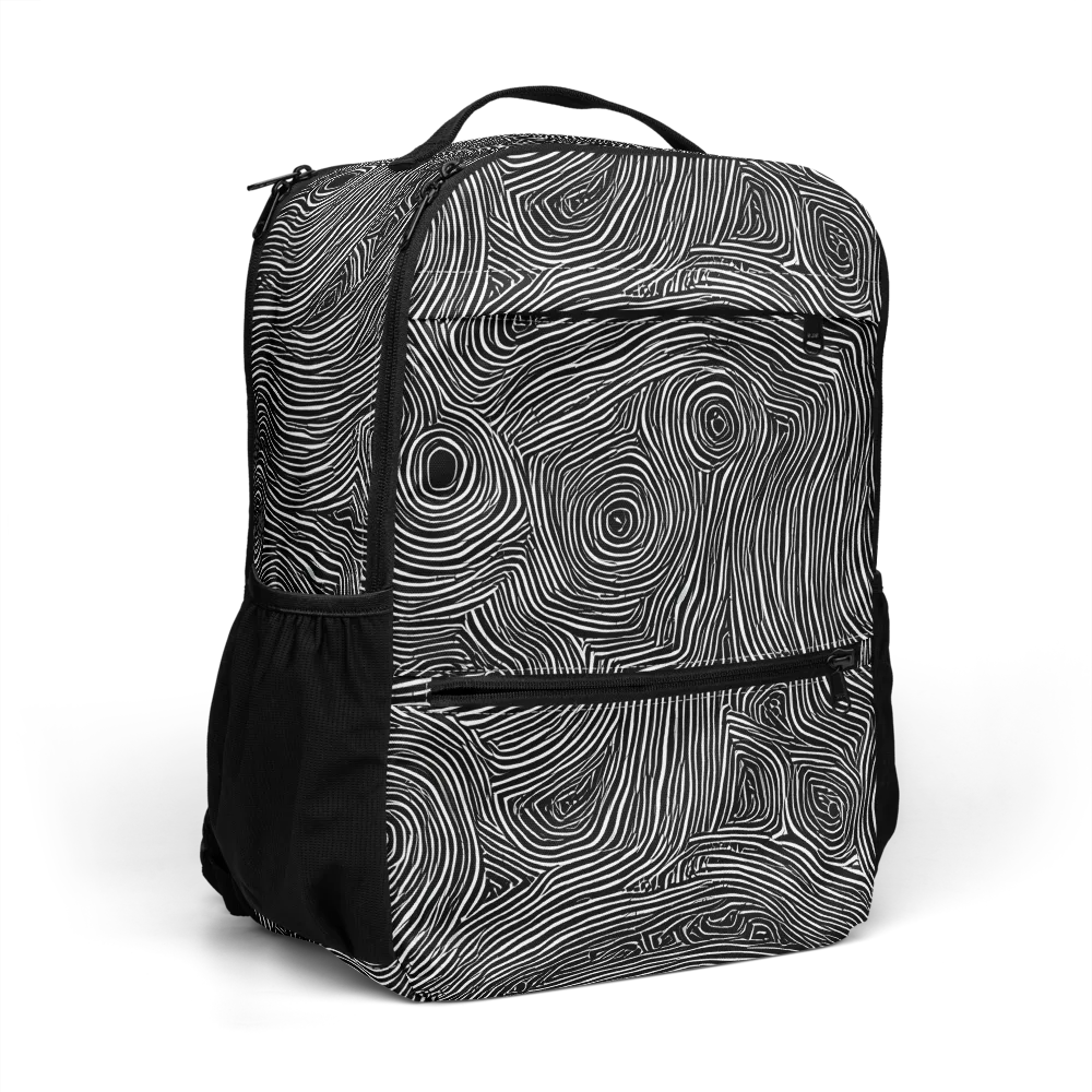 Inkwood Orbit on Utility Backpack — Right Front