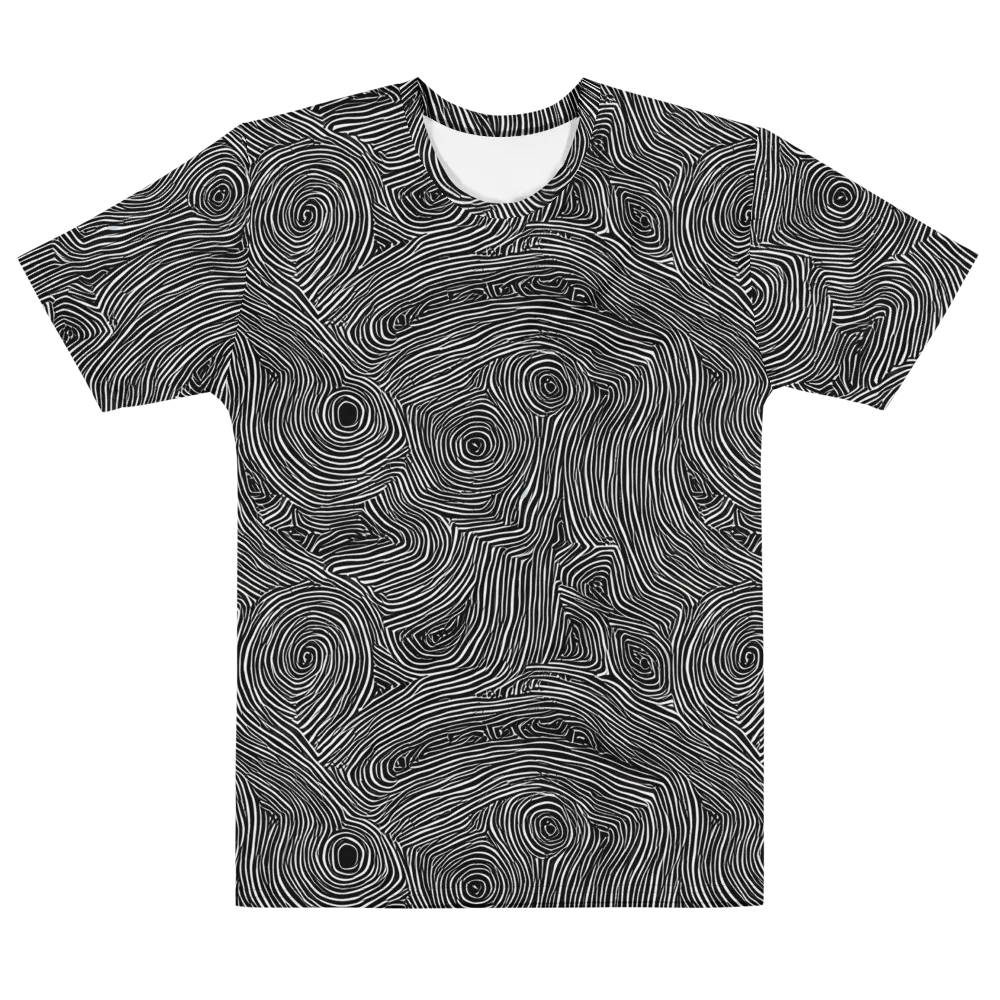 Inkwood Orbit on Men's Cotton Crew Neck T-Shirt — Front