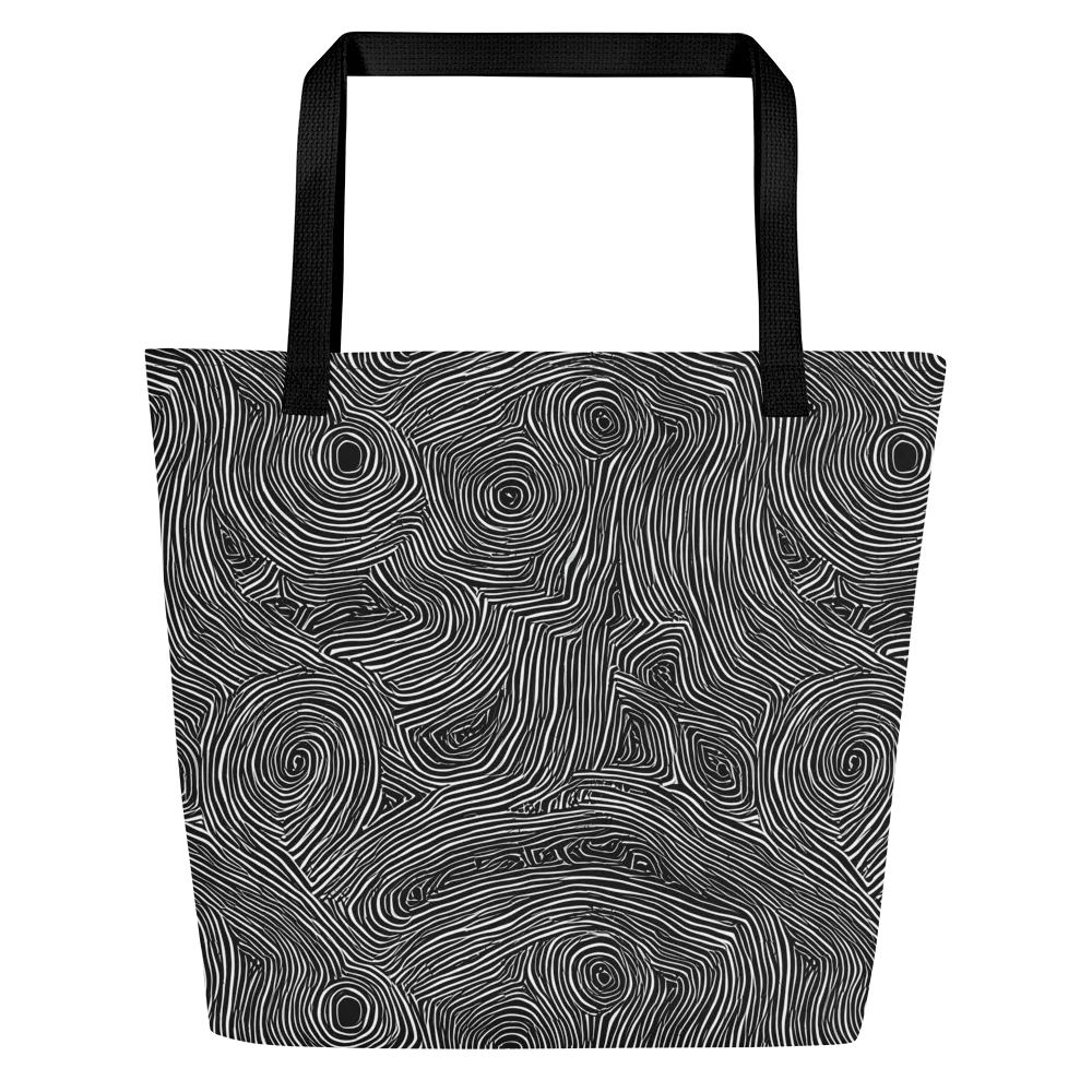 Inkwood Orbit on Large Tote Bag W/ Pocket — Front