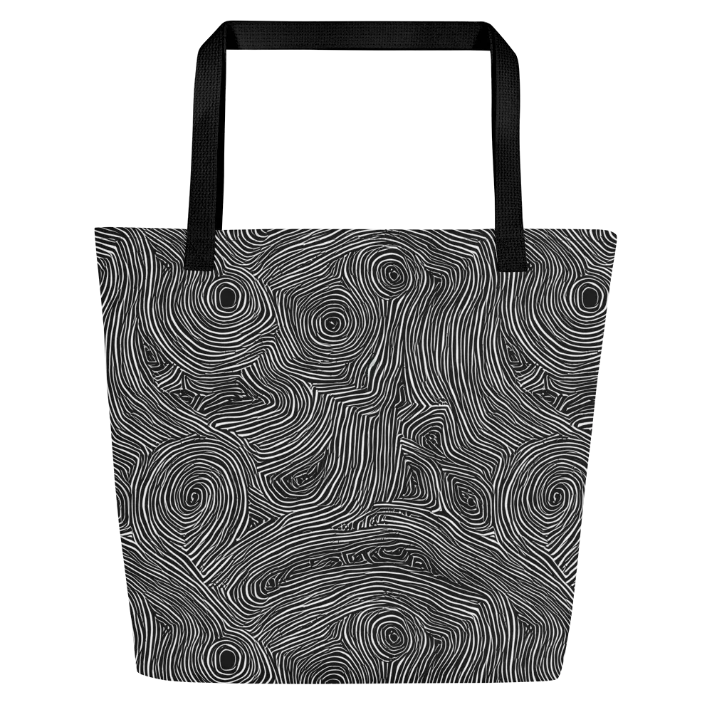 Inkwood Orbit on Large Tote Bag W/ Pocket — Front