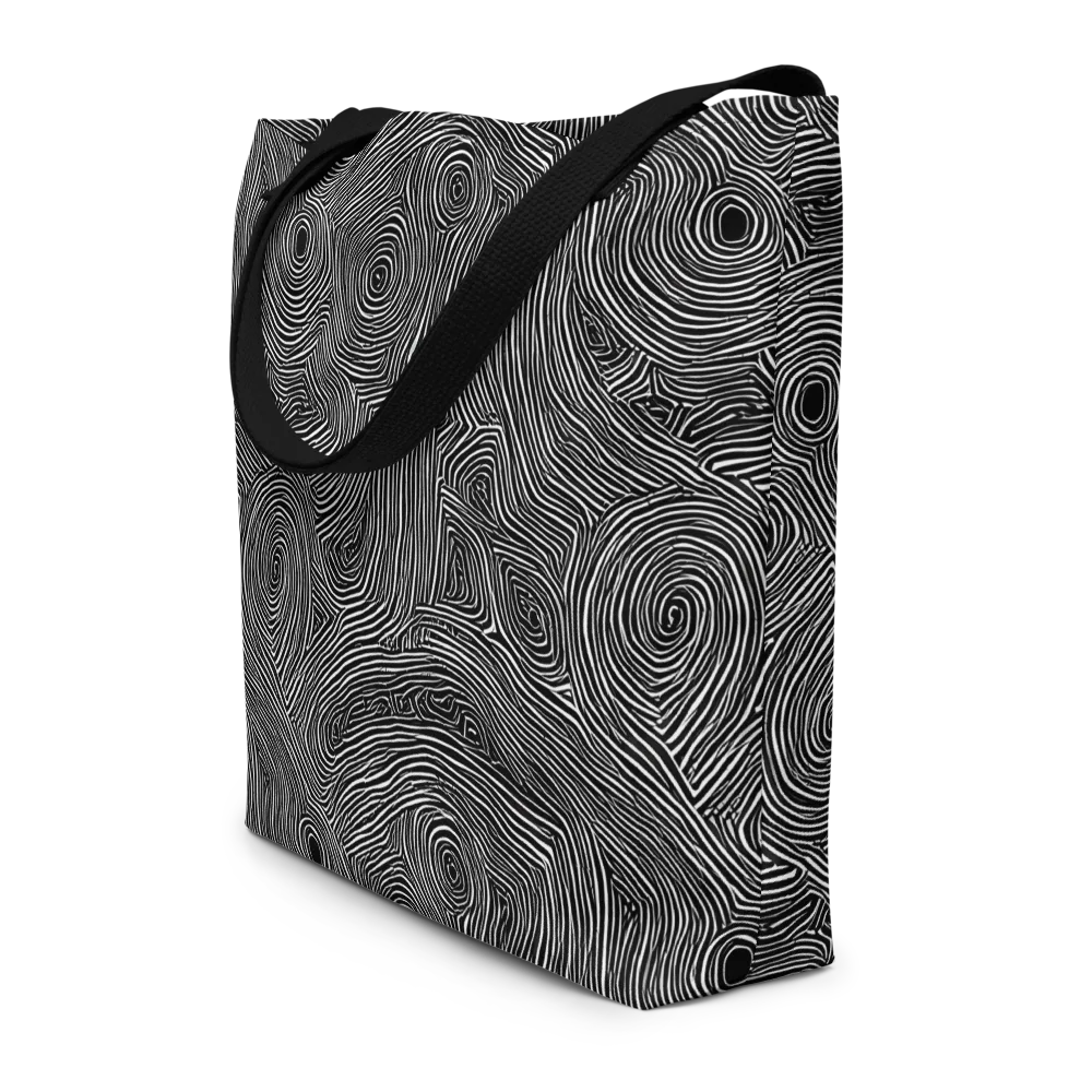 Inkwood Orbit on Large Tote Bag W/ Pocket — Front