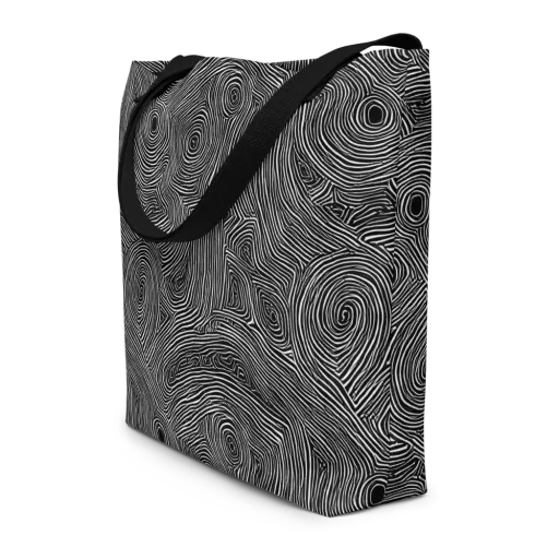 Inkwood Orbit on a Large Tote Bag W/ Pocket