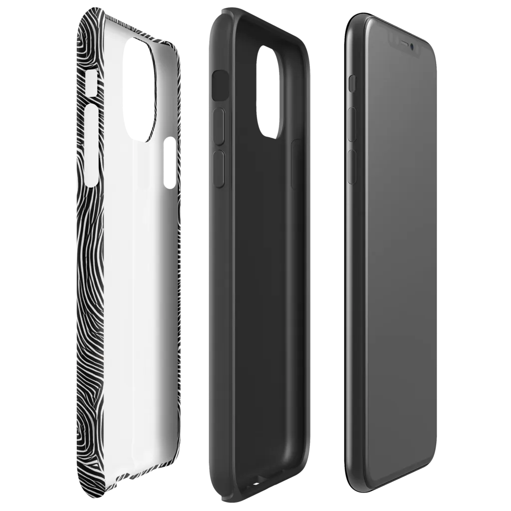 Inkwood Orbit on Tough Case for iPhone® — Right