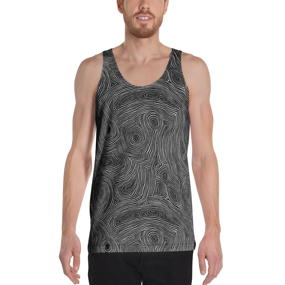 Inkwood Orbit on Men's Tank Top — Front