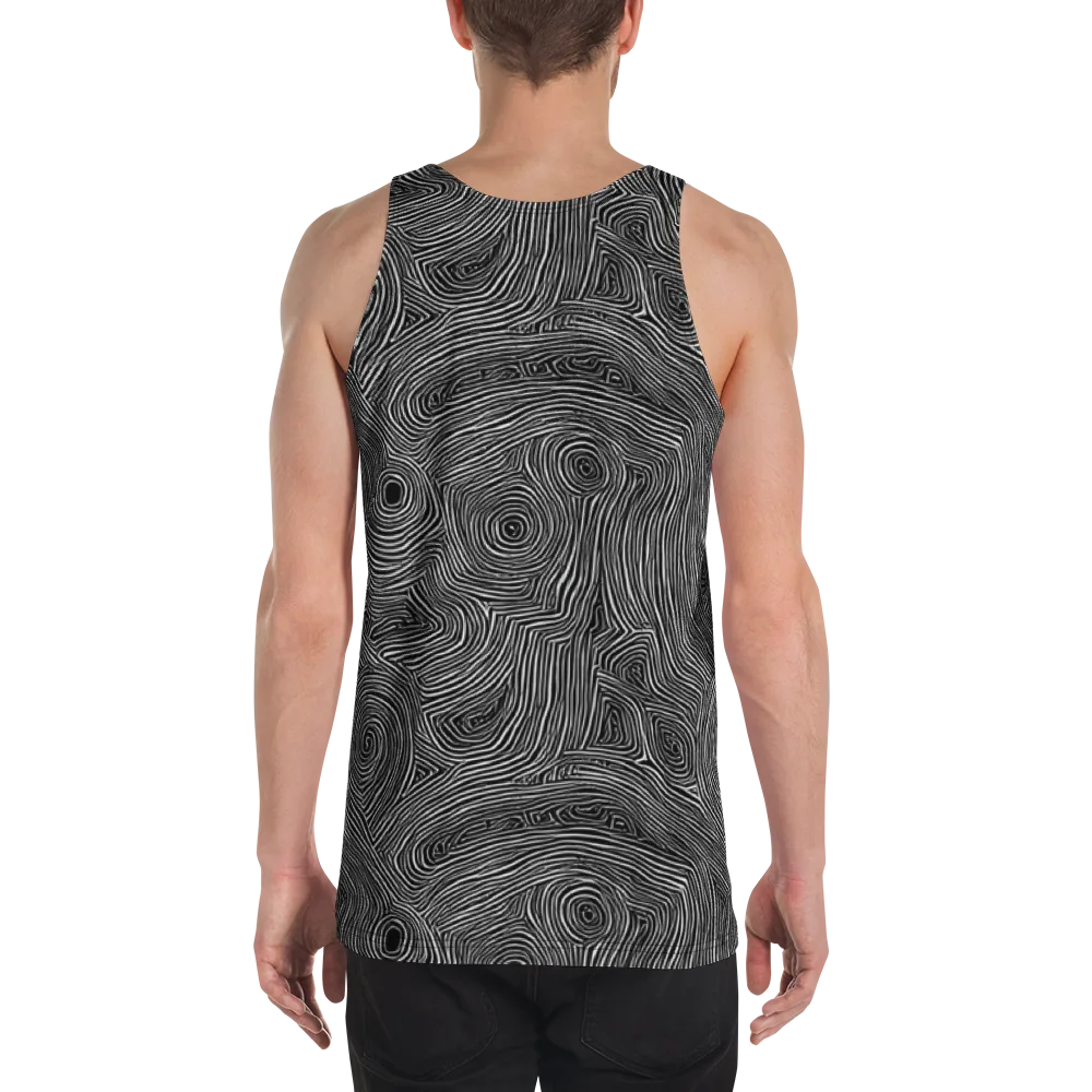 Inkwood Orbit on Men's Tank Top — Back