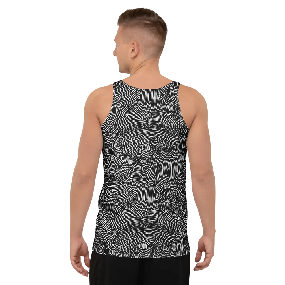 Inkwood Orbit on Men's Tank Top — Back