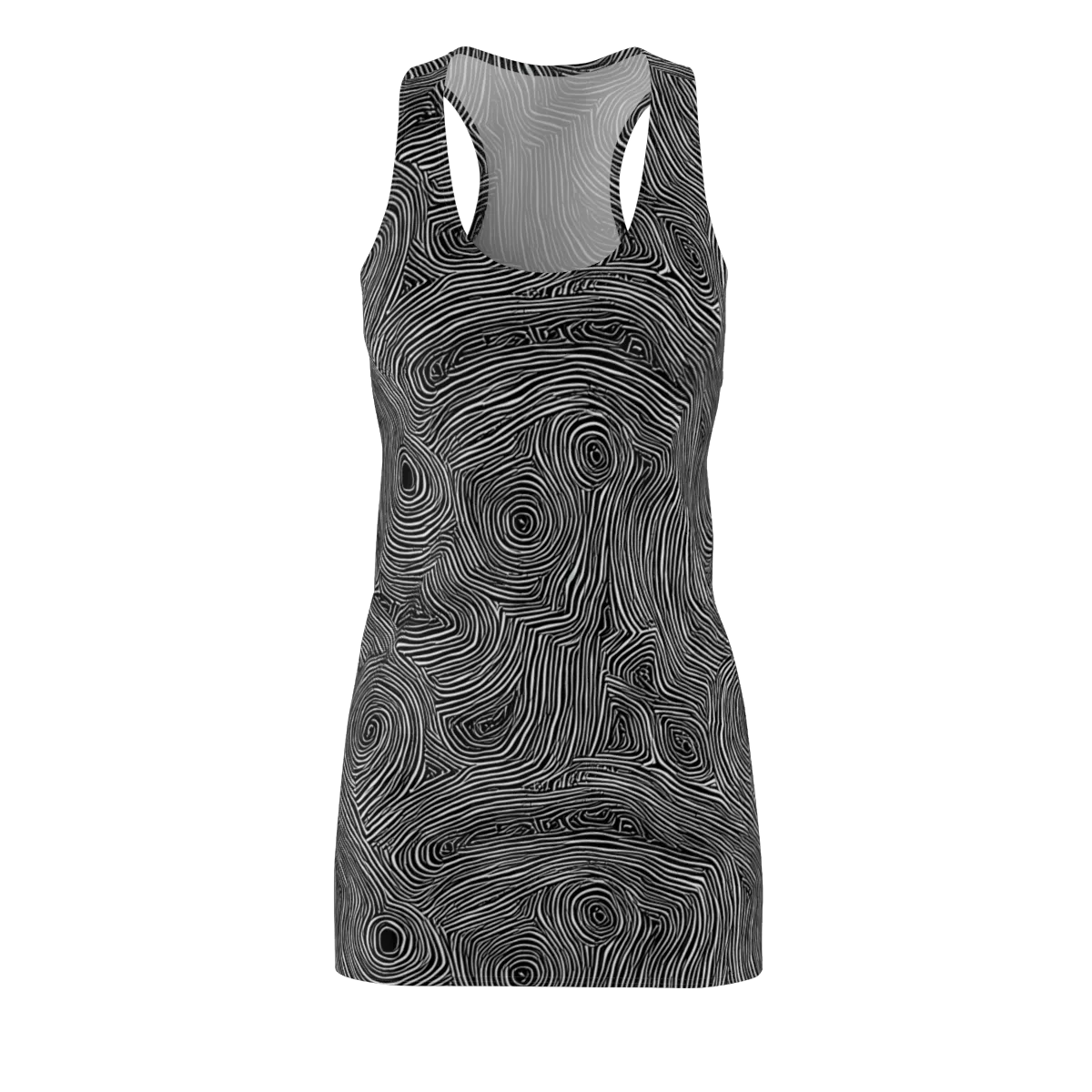 Inkwood Orbit on Racerback Dress — Front