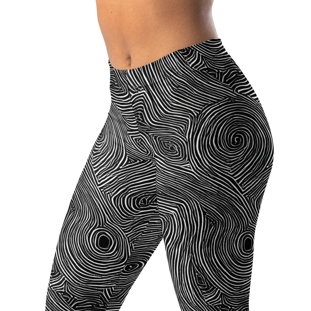 Inkwood Orbit on Leggings — Left Front