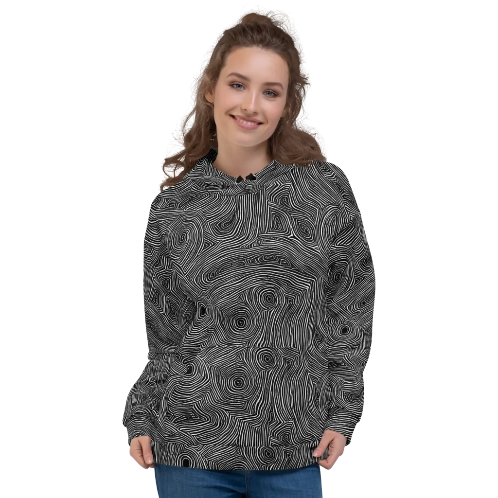 Inkwood Orbit on Hoodie — Front