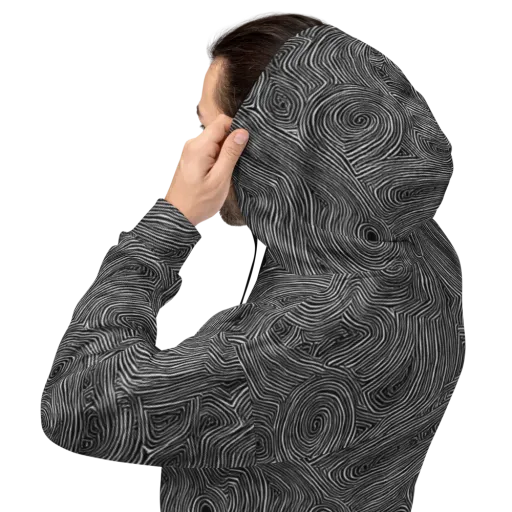 Inkwood Orbit on a Hoodie