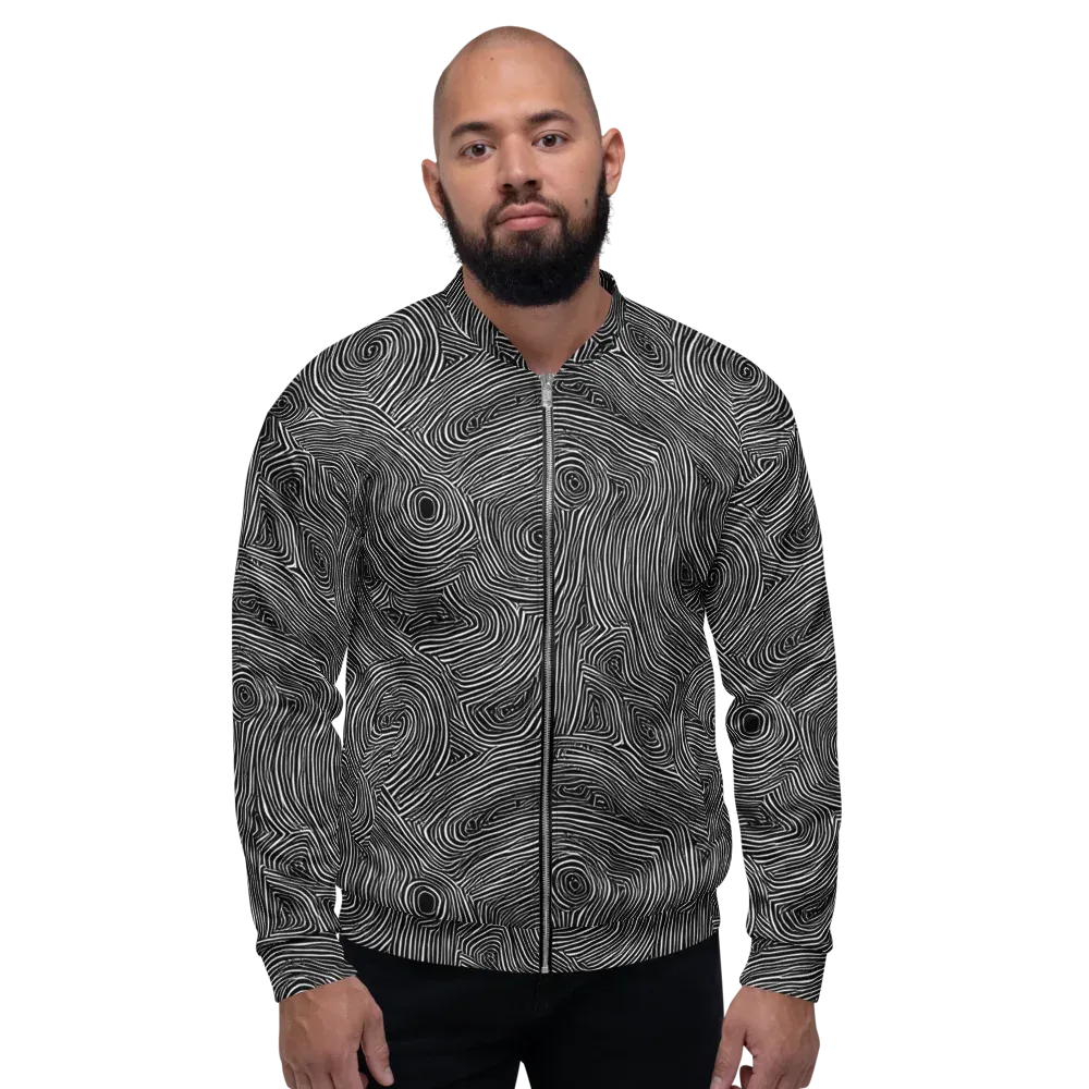 Inkwood Orbit on Bomber Jacket — Front