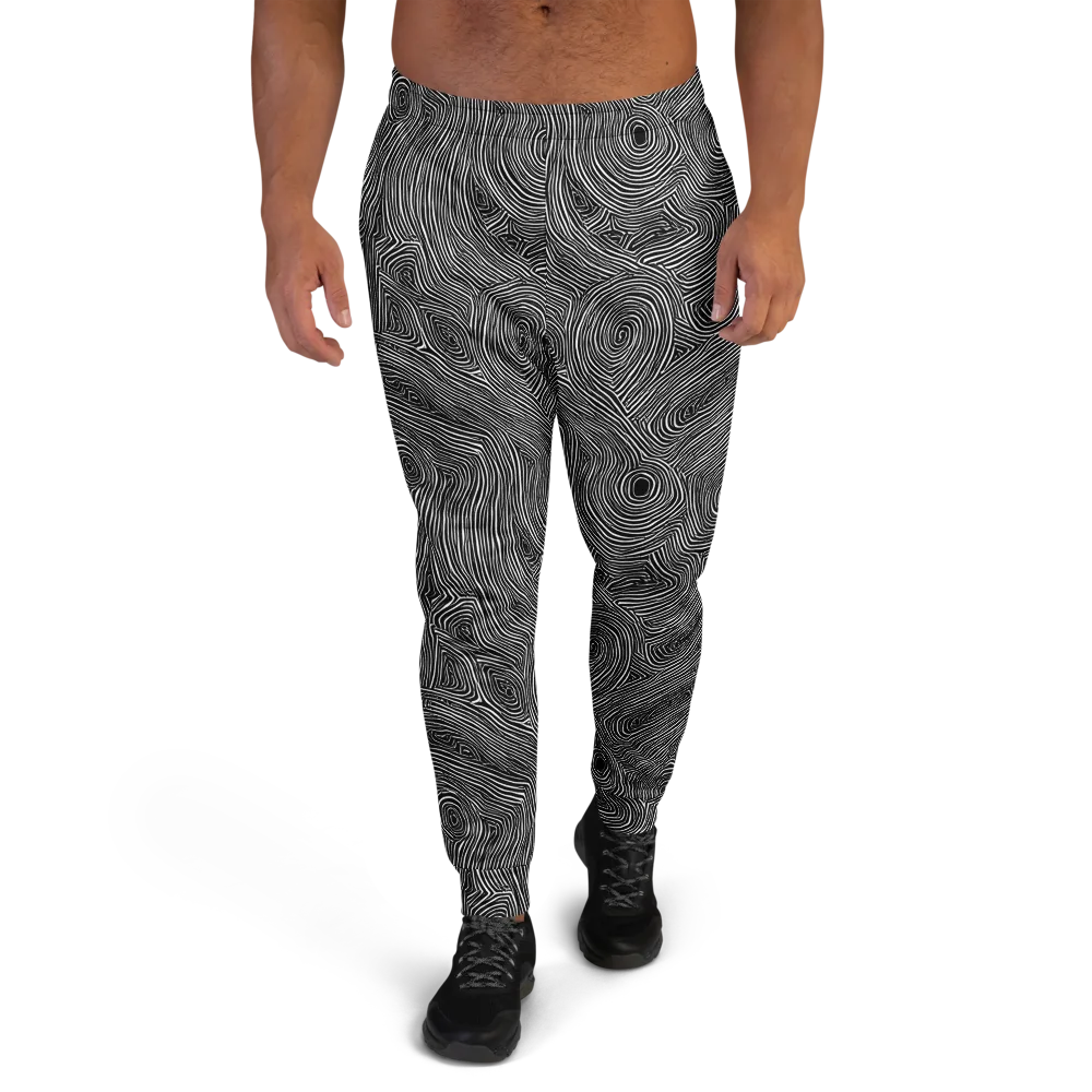 Inkwood Orbit on Men's Joggers — Front
