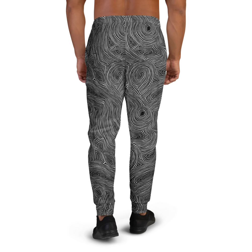 Inkwood Orbit on Men's Joggers — Back