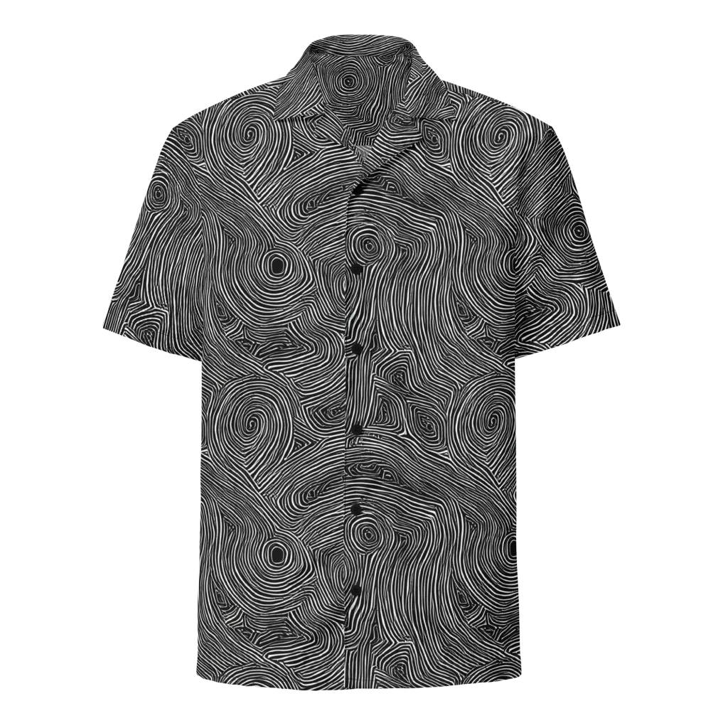 Inkwood Orbit on Button Shirt — Front