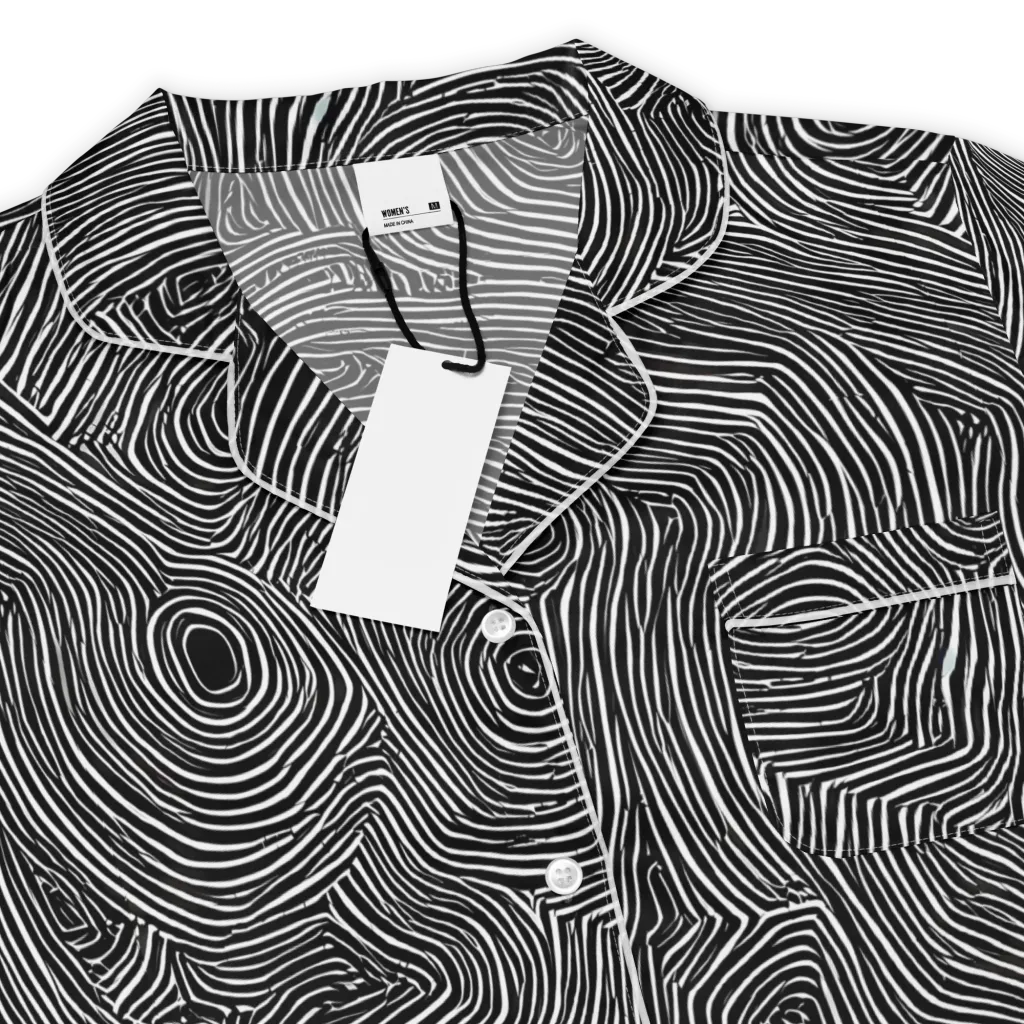 Inkwood Orbit on Women's Short Sleeve Pajama Top — Product details