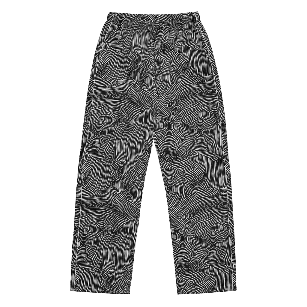 Inkwood Orbit on Women's Pajama Pants — Front