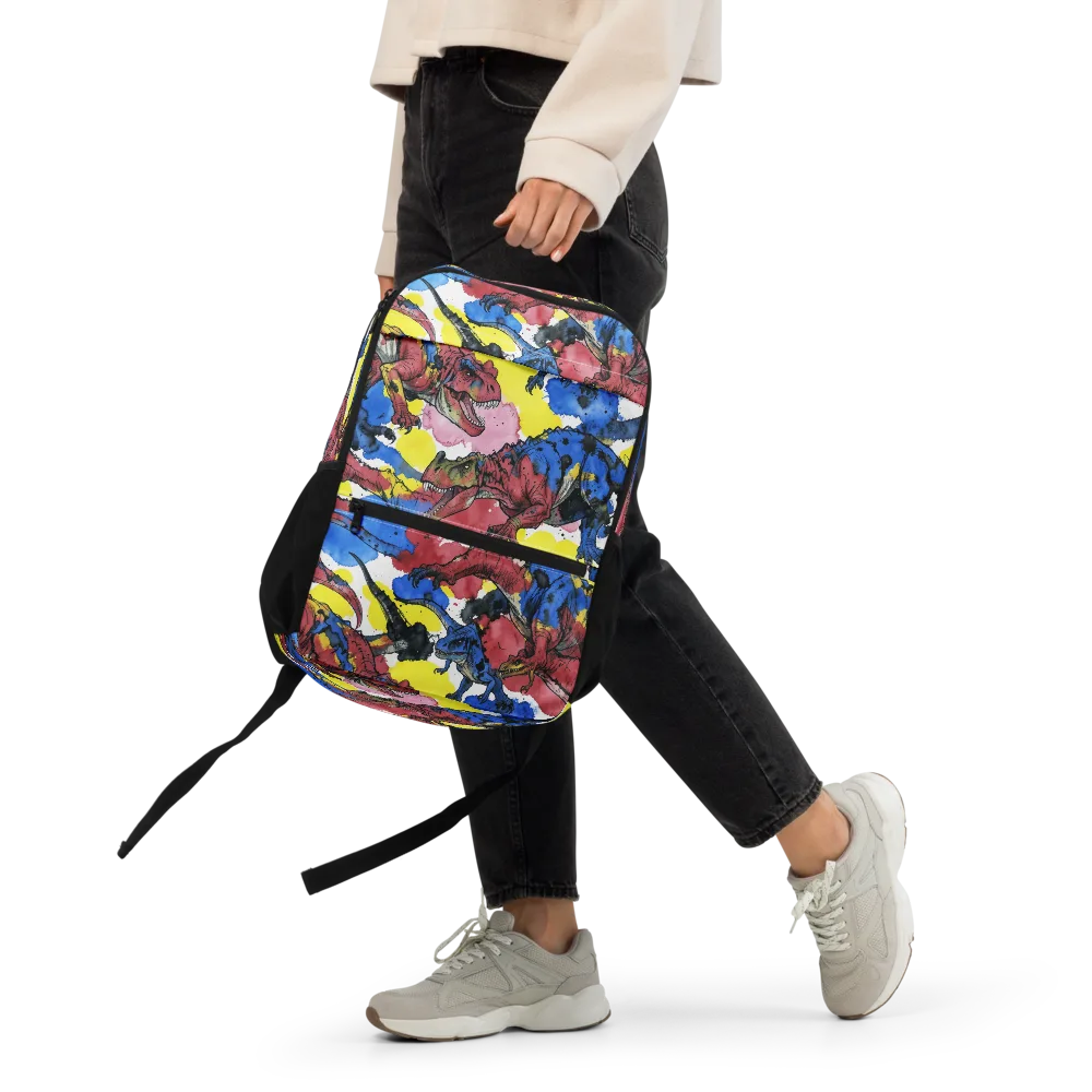 Cretaceous Confetti on Utility Backpack — Front