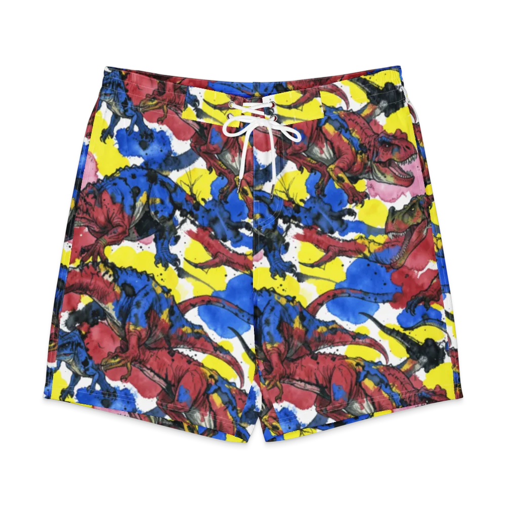 Cretaceous Confetti on Men's Board Shorts — Front