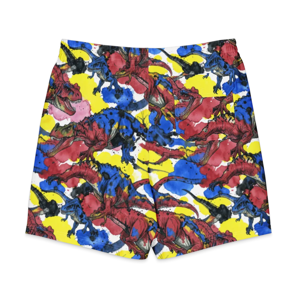Cretaceous Confetti on Men's Board Shorts — Back