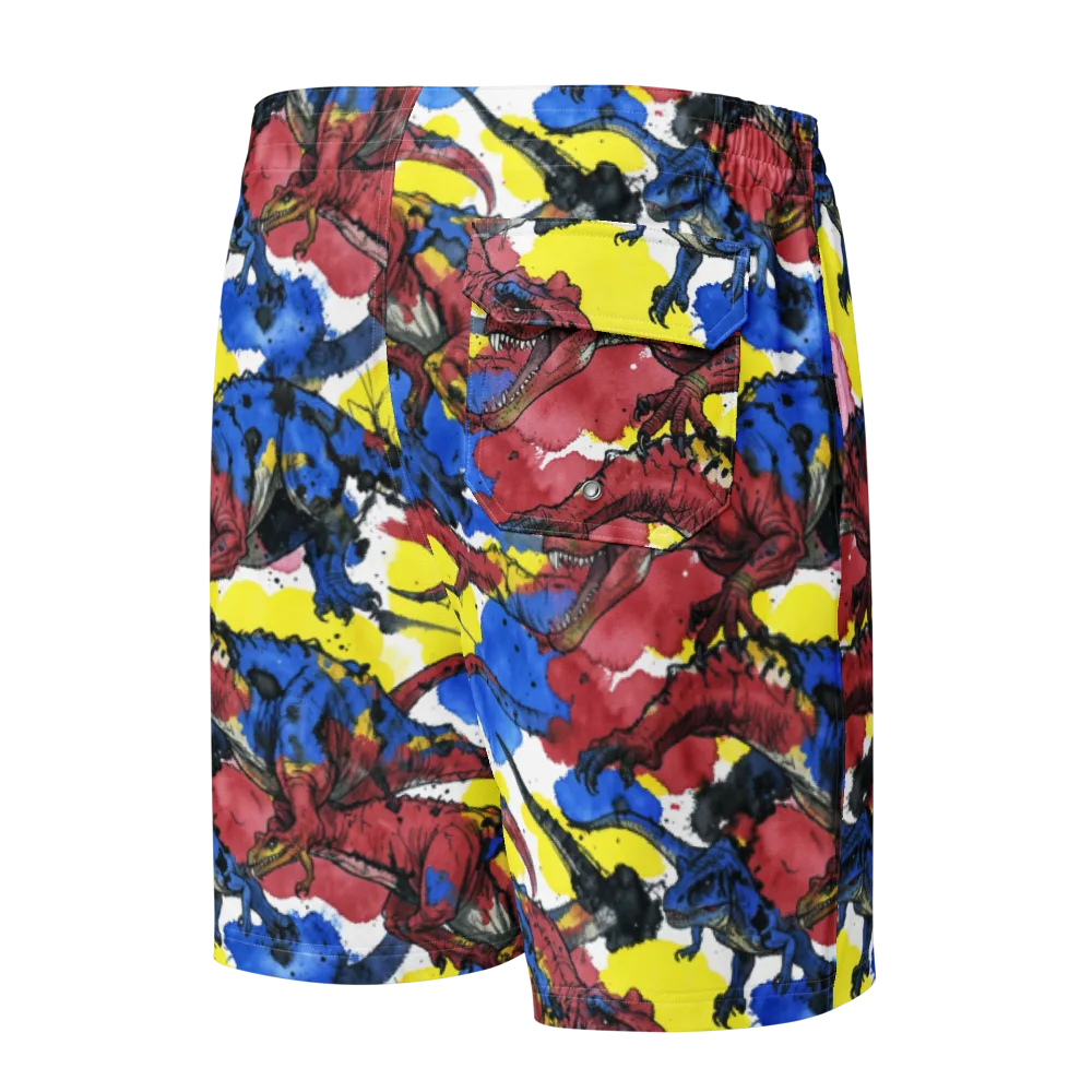 Cretaceous Confetti on Men's Board Shorts — Back
