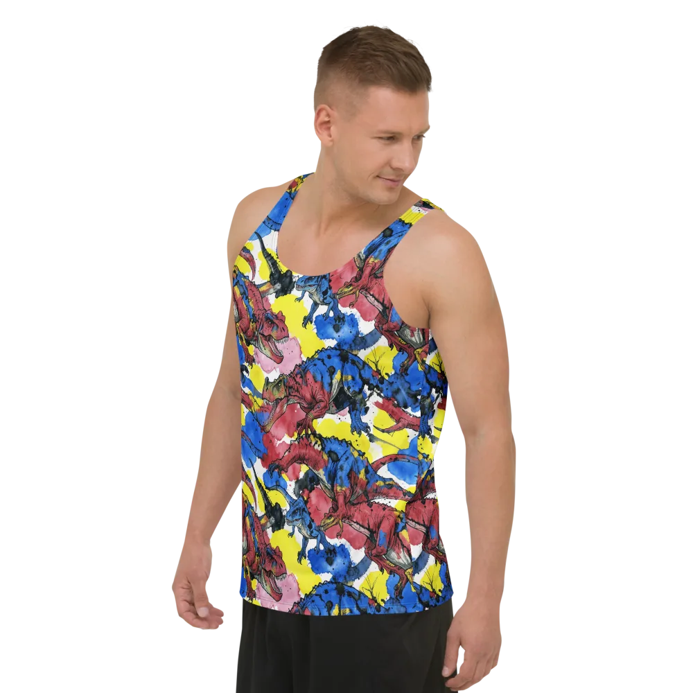Cretaceous Confetti on Men's Tank Top — Left Front