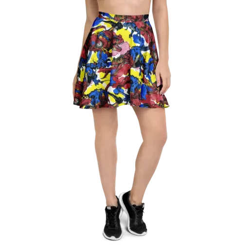 Cretaceous Confetti on a Skater Skirt