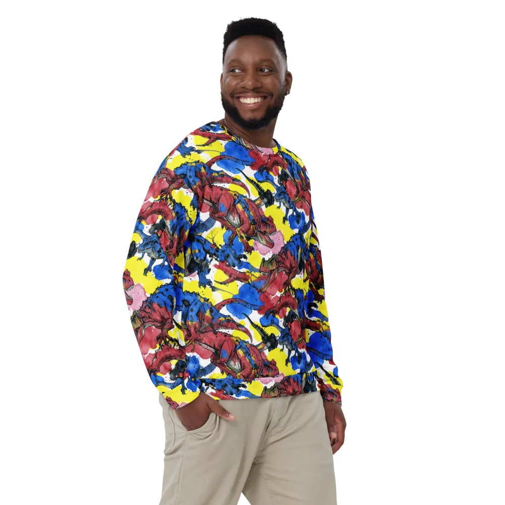 Cretaceous Confetti on Sweatshirt — Front