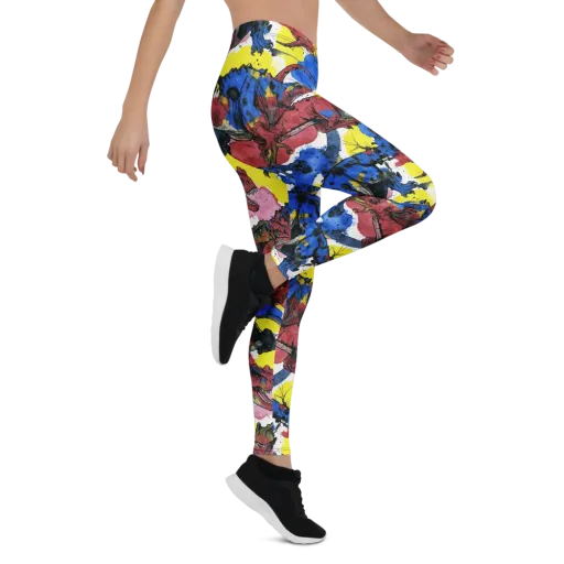 Cretaceous Confetti on a Leggings