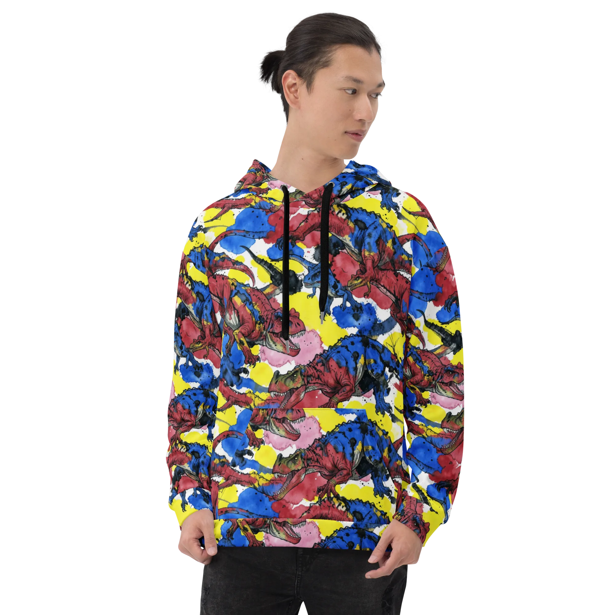 Cretaceous Confetti on Hoodie — Front