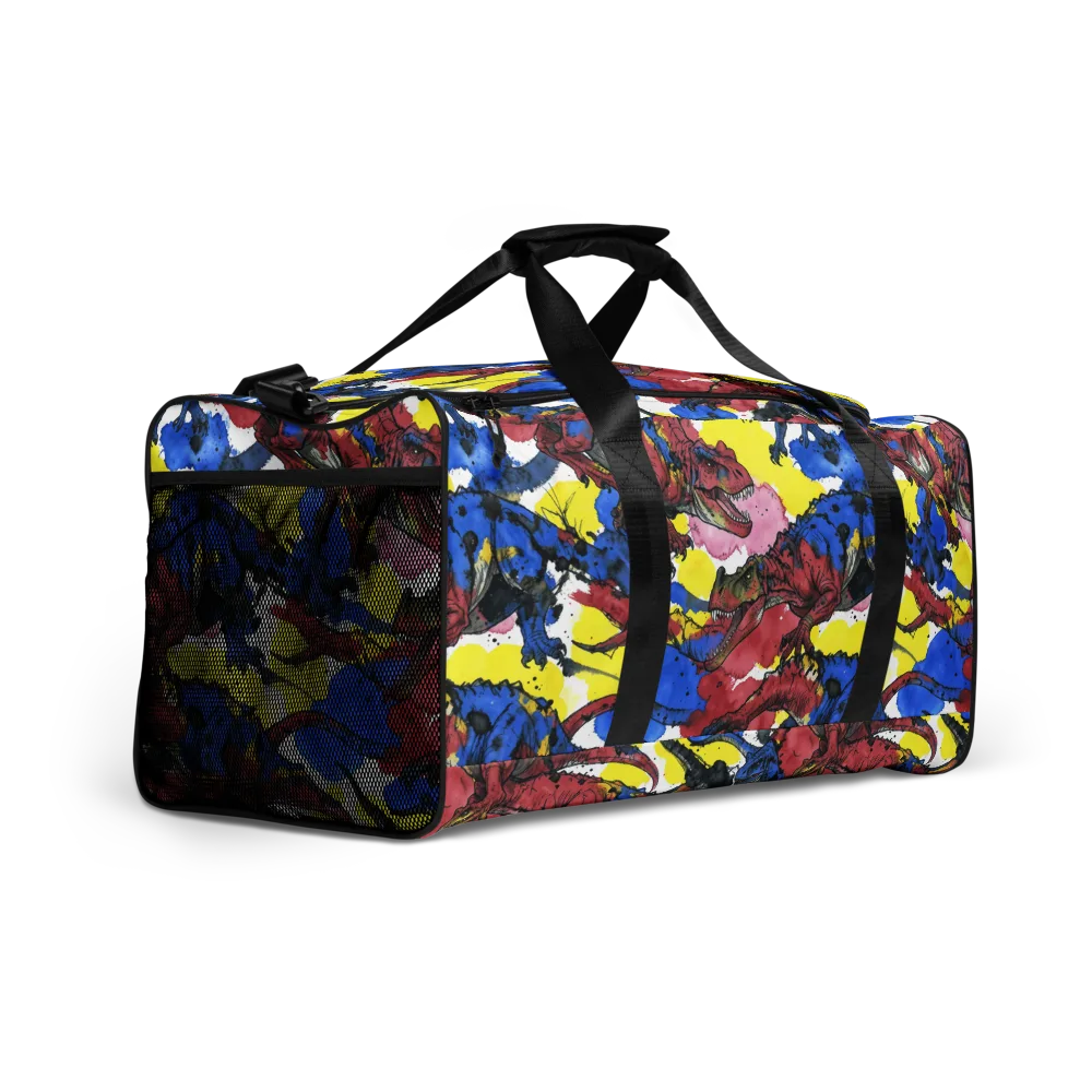 Cretaceous Confetti on Duffle Bag — Right Front