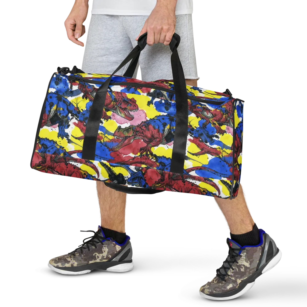Cretaceous Confetti on Duffle Bag — Front