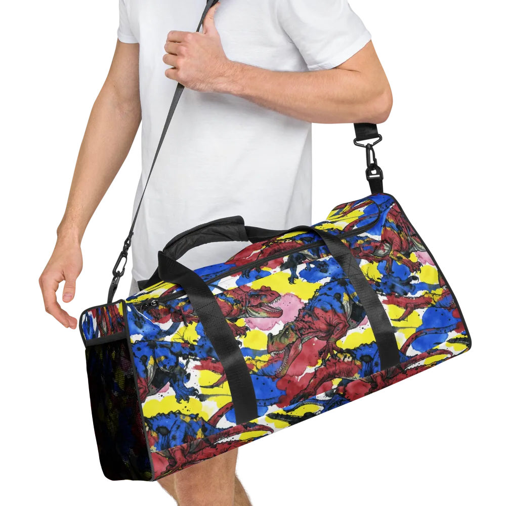 Cretaceous Confetti on Duffle Bag — Right Front