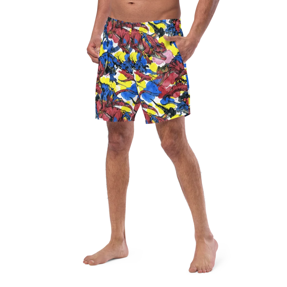 Cretaceous Confetti on Swim Trunks — Left Front