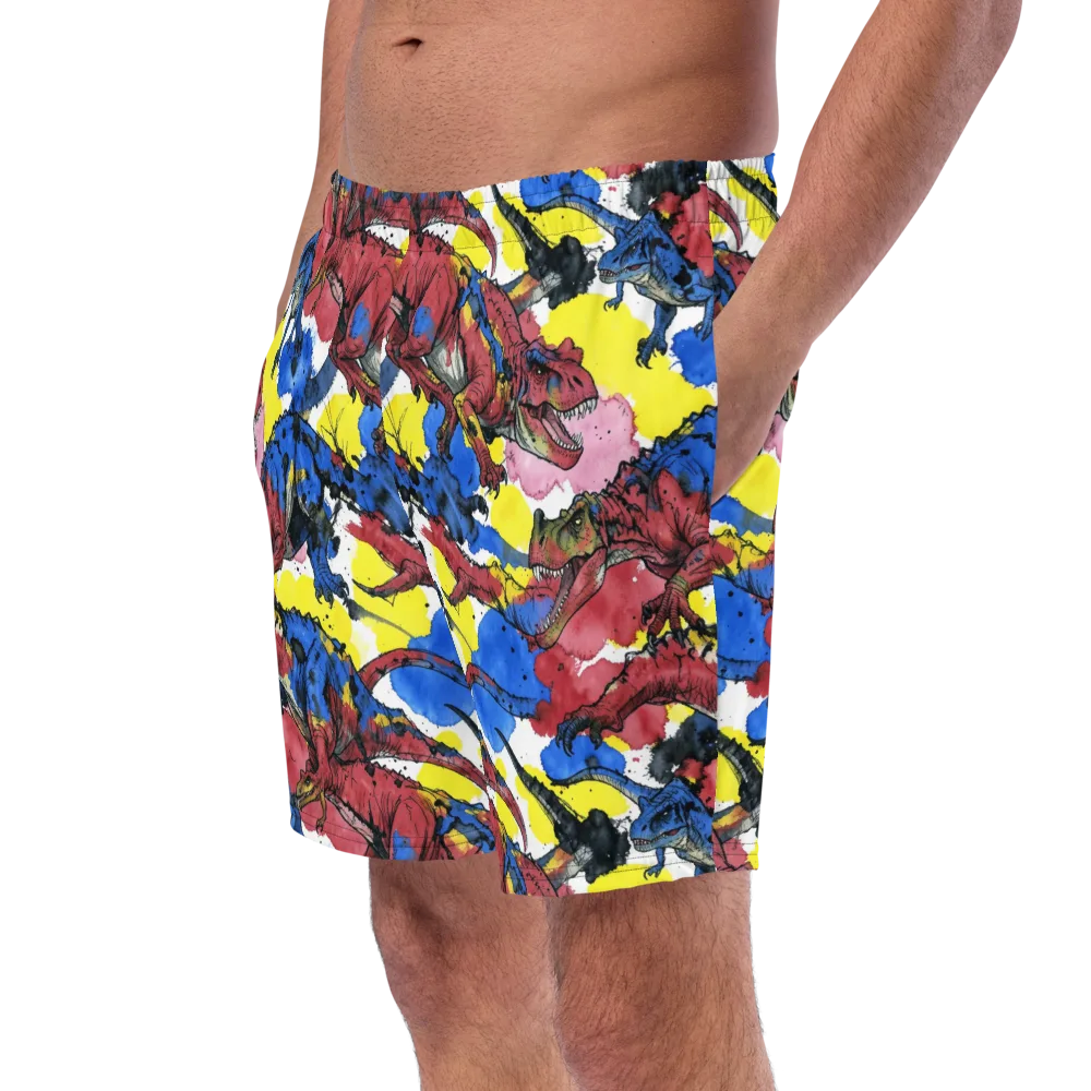 Cretaceous Confetti on Swim Trunks — Left Front